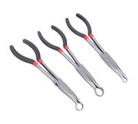 Lot de 3 poignées de tuyau de 11" pour un accès facile à l'espace verrouillé avec pince de réparation domestique confortable et antidérapante - Kit multifonction