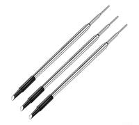 Lot de 3 pointes de fer à souder pour station C210, kit de remplacement en métal de type K/C/B, transfert de chaleur rapide pour réparation électronique et projets de bricolage (C210-C)