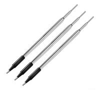 Lot de 3 pointes de fer à souder pour station C210, kit de remplacement en métal de type K/C/B, transfert de chaleur rapide pour réparation électronique et projets de bricolage (C210-B)