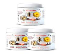 Lot de 3 pommades à poison d'abeille, crème au venin d'abeille pour bras, taille, arrière-main, pieds et jambes