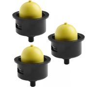 Lot de 3 pompes d'amorçage pour pompe à essence compatibles avec les tondeuses à gazon Hecht séries 40, 541sx, 5410sh et 553sx