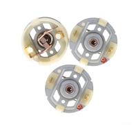 Lot de 3 porte-balais de carbone avec 6 balais de charbon pour moteurs de perceuse électrique - Compatible avec les outils moteur RS550 et RS555 DC, Carbon-F