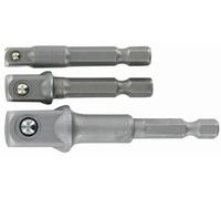 Lot de 3 porte-douilles Hexa 6.35 mm - 11501320003