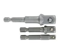 Lot de 3 porte-douilles Hexa 6.35 mm TIVOLY - 11501320003