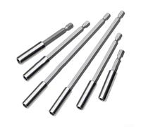 Lot de 3 porte-embouts magnétiques pour tournevis avec libération rapide hexagonale 1/4 compatible avec les outils électriques