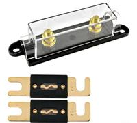 Lot de 3 porte-fusibles automobiles avec 2 fusibles plaqués de 150 A pour des connexions électriques fiables