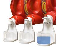 Lot de 3 porte-gobelets pour détergent à lessive, adoucissant pour la plupart des bouteilles d'adoucissant, de taille économique, plus de désordre ou de fuites pour garder la pièce bien rangée