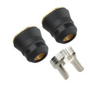 Lot de 3 porte-gobelets S45 Plasma Shield PT60 consommables pour torches de coupe PT-60 et IPT60, coupeur plasma coaxial, accessoire d'assemblage pour