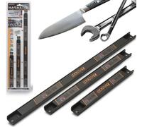 lot de 3 - Porte-outils pour remise/garage - Aimant - Barre magnétique pour le rangement d'outils ou de couteaux