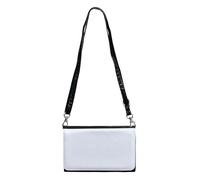 Lot de 3 portefeuilles vierges par sublimation avec bandoulière pour femme - Fermeture éclair - Porte-cartes - Sac de rangement en cuir synthétique - Pochette de voyage pour femme - Bricolage - Sac à