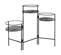 Lot de 3 portes plante en métal leaf noi