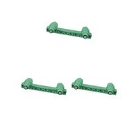 Lot de 3 positionneurs de robinet de douche avec bouchon de test de pression 1 pièce pour salle de bain domestique Vert