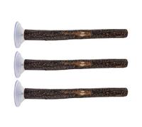 Lot de 3 poteaux réglables pour perroquets - Jouet interactif pour perroquets et perruches