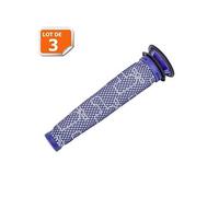 [Lot de 3] Pré-filtre de rechange compatible pour aspirateur Dyson DC58, DC59, DC61, DC62, DC74, V6, V7, V8 Hobby Tech
