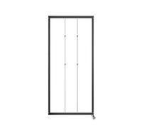 Lot de 3 présentoirs artistiques 80 x 180 cm Chevalet pour expositions, publicité, support de peinture, support d'exposition, support parfait pour les expositions d'art et les événements