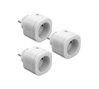 Lot de 3 prises connectées pour intérieur HomePlug - - 127006X3