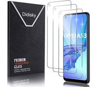 Lot De 3 Protecteur Verre Trempé Pour Oppo A53 / A53s, Film Protection Écran, Dureté 9h, Pas De Bulles, Haute Définition[Tre893487]