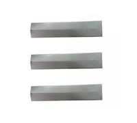 Cook'in Garden - Lot de 3 protecteurs de brûleurs pour Barbecue Gaz, 36,2 x 8,2 cm, Protège Vos Aliments des Flammes, Répatition Uniforme de la Chaleur, Compatibilité Universelle