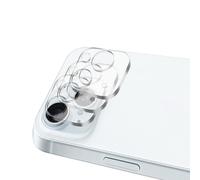 Lot de 3 protecteurs d'objectif d'appareil photo pour iPhone 13 6,1" et iPhone 13 Mini 5,4", verre trempé 9H, HD transparent, anti-rayures, compatible avec les coques, n'affecte pas les prises de vue