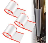 Lot de 3 protections anti-pincement de doigts pour enfants - 17 x 120 cm - Protection anti-pincement de porte - Autocollantes - Pour maternelle, salle de hambre à coucher