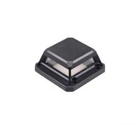 Lot de 3 protections de fenêtre en plastique noir 4,8 x 4,8 x 2,2 cm Pièce de rechange pour niveau laser