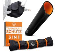 Lot de 3 protections de transport pour vélo électrique - Pour moteur, batterie et guidon - Housses de protection hydrofuges pour porte-vélos - Pour Bosch, Shimano, Yamaha Ebike I Wheeloo