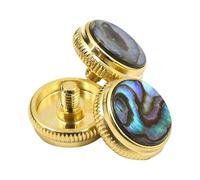 Lot de 3 protections de valves à installer rapidement pour trompette, cornet, bugle - Coque naturelle en laiton naturel - Prise en main confortable