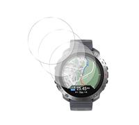 Lot de 3 protections d'écran en verre trempé compatibles avec Polar Grit X2 Pro Titan Outdoor Watch, dureté 9H, anti-rayures, anti-traces de doigts, anti-bulles, installation facile avec remplacement