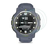 Lot de 3 protections d'écran en verre trempé pour montre intelligente Garmin Instinct Crossover [2.5D Dureté 9H] [Anti-rayures]