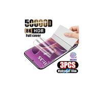 Lot de 3 protections d'écran hydrogel compatibles avec Motorola E15, G86, G56, G85, G55, G05, G15, G35, G45, G23 et la série Moto G - Couverture