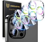 Lot De 3 Protections D'objectif D'appareil Photo Pour Iphone 15 Pro/Iphone 15 Pro Max, Protection Contre Les Chutes, Compatible Avec Les Coques, Écran En Verre Trempé 9h [Mise À Jour Nouvelle