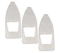 Lot De 3 Protections Pour Archet De Violon 1/2 En Prêle Accessoires Pour Instruments À Cordes Métal(2.4X1X0.4CM)