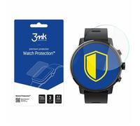Lot de 3 protections pour écran montre 3MK Xiaomi Amazfit Stratos 2 - ARC - transparent - TU