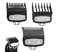Lot de 3 protections pour tondeuse à cheveux Wahl et Babyliss FX870, guides de rechange pour tondeuse à cheveux professionnels, gamme de tailles 1/16 à 1, noir