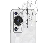 Lot de 3 protège-objectif en verre trempé pour Huawei P60 / P60 Pro - 9H, bords 2.5D, HD, anti-rayures, sans bulles, compatible coque + kit nettoyage
