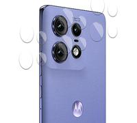 Lot de 3 protège-objectifs en verre trempé pour Motorola Edge 50 Pro 5G - Protection caméra 9H anti-rayures HD ultrafin oléophobique