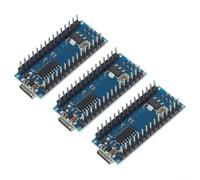 Lot de 3 puces ch340 pour carte nano module bleue 5 V 16 MHz avec connecteur de type C, carte de contrôle compatible IDE pour prototypage électronique et projets de circuit à faire soi-même