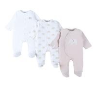 Lot de 3 pyjamas Jersey Eléphants (6 mois)