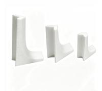 Lot de 3 rails de guidage de perçage avec gabarit de positionnement carré à rainure en V, localisateur de foret rond de précision pour le travail du bois et des métaux, ensemble d'outils d'alignement