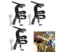 Lot de 3 rallonges de bombes de pulvérisation - Adaptateur de support de pulvérisation pour guêpes / frelons / abeilles à grande portée - Poignée de déclenchement