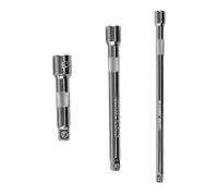 Lot de 3 rallonges de clé à disque d'entraînement 3/8" ou 1/2" pour machines automobiles, instruments de maintenance, adaptateurs, extensions
