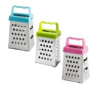 Lot de 3 râpes carrées miniatures faciles à nettoyer Râpe à fromage de cuisine pour les amateurs de cuisine râpe à fromage râpe ergonomique