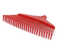 Lot de 3 râteaux à feuilles en plastique - 42 cm - 29 dents - Kaz