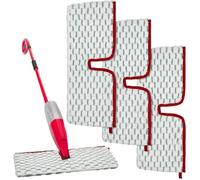 Lot de 3 Recharge Microfibres pour Balai Spray compatibles avec vileda Vileda 1-2 Spraymax, Mop en Microfibre Lavable pour Cuisine