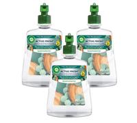 Lot de 3 Recharges diffuseur spray automatique désodorisant sans gaz Bois de Cèdre ET Eucalyptus