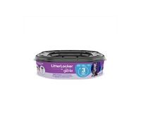 Lot de 3 recharges octogonales Compatible avec la poubelle LitterLocker par Litter Genie et la poubelle Fashion G