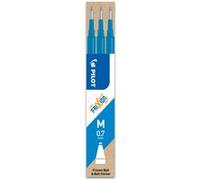 Lot de 3 recharges Pilot Pen Frixion 07 Bleu ciel Bleu ciel G