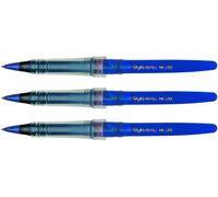 Lot De 3 Recharges Pour Feutre Tradio Encre Bleue Mjl20