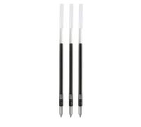 Lot de 3 recharges pour stylo bille Jetstream multicolore SXR-80-38 Noir 0,38 mm