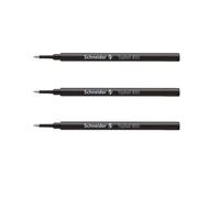 Lot de 3 recharges pour stylo roller - Noir - Pointe 0,5mm - Topball 850 - Schneider
